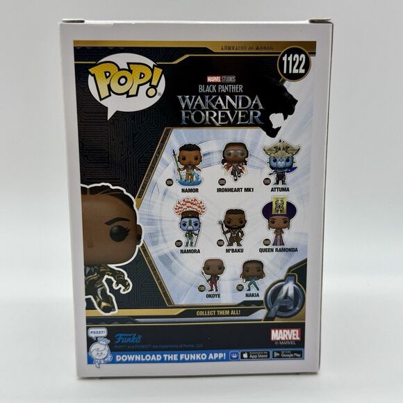 Funko POP! Marvel: Black Panther Wakanda Forever #1122 Collector Corps Exclusive - Picture 2 of 3